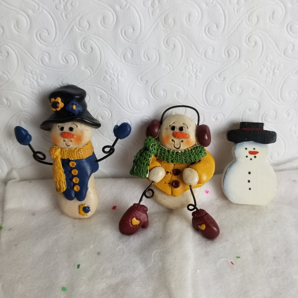 Snowman Pin Bundle